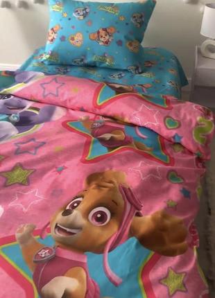 Детское постельное белье щенячий патруль