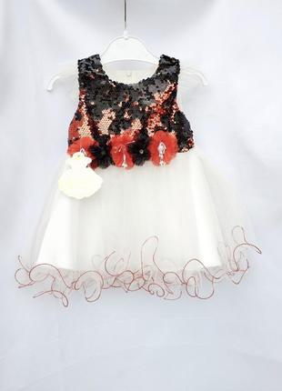 Ошатне плаття для дівчинки, одяг для малюків1 фото