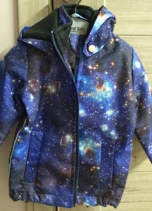 Куртка демісезонна мембрана для хлопчика дівчинки непромокний парка