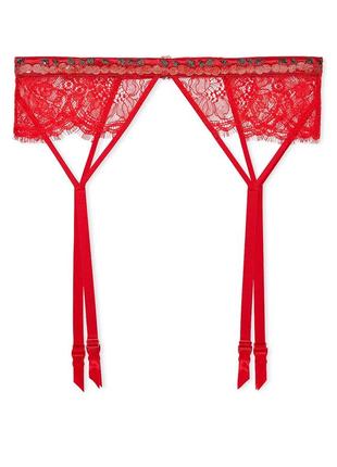 Пояс для панчох  victoria’s secret very sexy shine strap lace garter belt