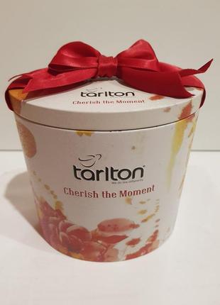 Подарунковий чай тарлтон tarlton "удача" 100 г у жерстяній банці