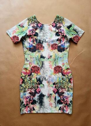 Asos стильне плаття відкрита спина квітковий принт s