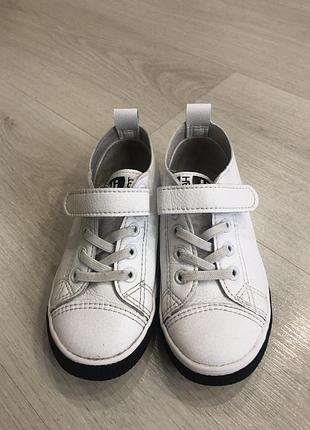 Кожаные кеды