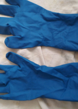 Рукавички гумові.