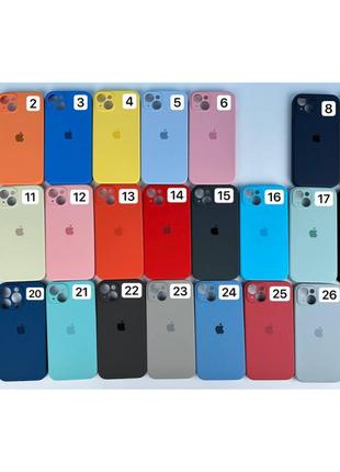 Накладка silicone case 100% original separate camera iphone 7 plus/8 plus (дизайн 12/13)1 фото