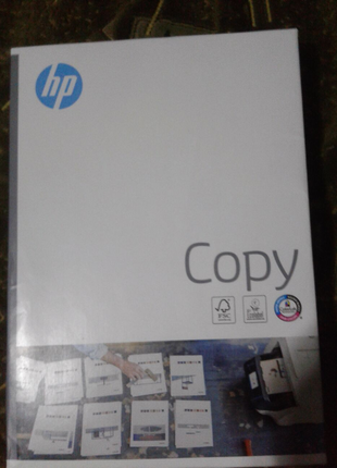 Новий офісний папір білий hp 80 г/м 2023 г.в. висиланням