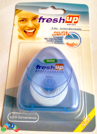 Зубна нитка fresh up нитка 50 м6 фото