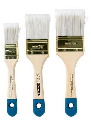 Малярные кисти для акриловой краски 3 шт parkside (30/50/60мм), малярная кисть
