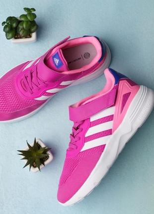 Adidas nebzed elastic lace top strap pink