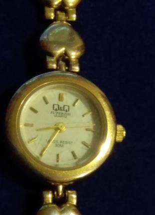 Часы женские 1 micron superior. номерные. клеймо. браслет. позоло