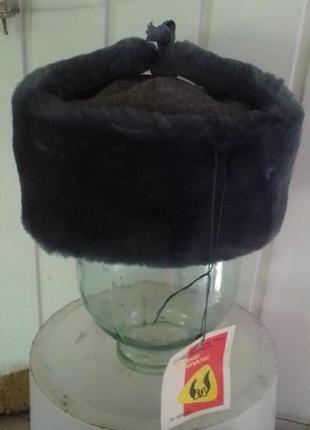 Шапка офицерская. зимняя. 56 размер. новая с биркой