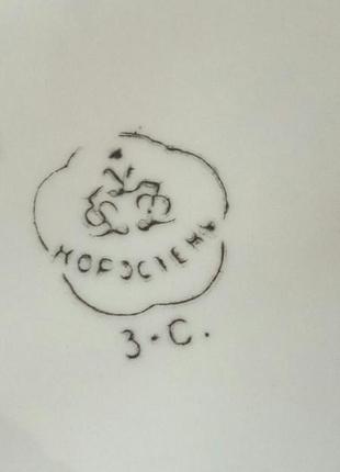 Тарілка. клеймо. заводське. коростень. оригінал.