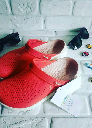 Оригінал crocs lite ride,крокси,тапки матеріал lite ride3 фото