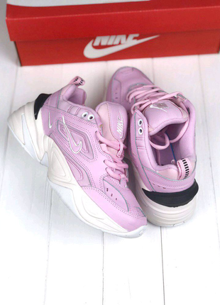 Жіночі кросівки nike m2k tekno pink&white ⬆️1 фото