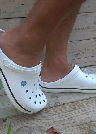 Оригінал crocs crocband,крокси,тапки,взуття,шльопанці2 фото