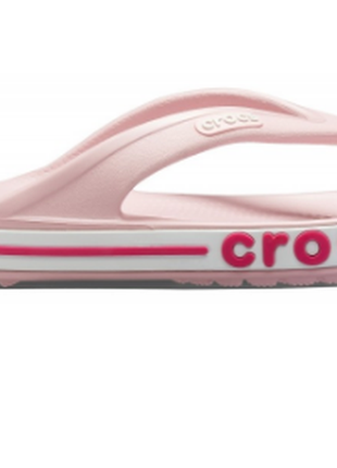 Crocs bayaband flip petal pink3 фото