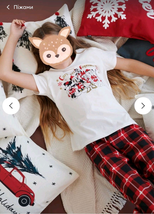 Бавовняна піжама підліткова, дитяча