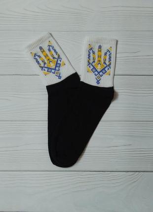 Шкарпетки з патріотичними написами3 фото
