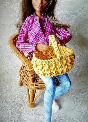 Пасхальная корзинка для куклы