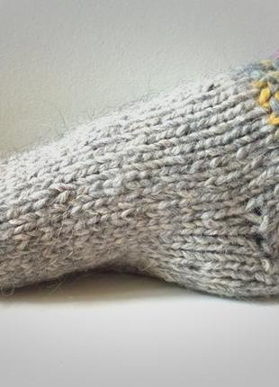 Шкарпетки ручного в'язання з вовни4 фото