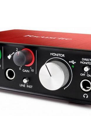 Нова звукова карта focusrite scarlett solo