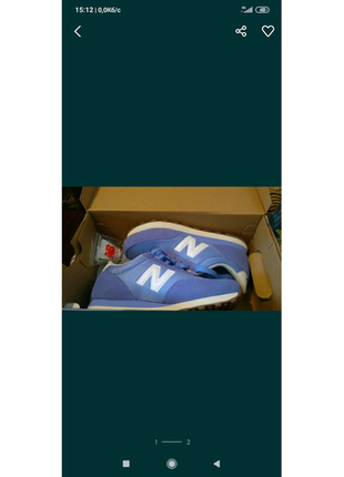 Кросівки new balance 37 р1 фото