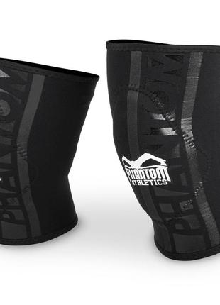 Наколінники спортивні phantom grappling black s/m (пара)