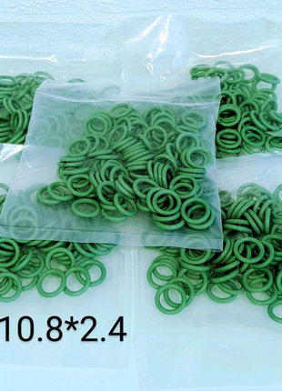 Ущільнювальне кільце авто кондиціонера 10.8×2.4 мм. 100 шт.