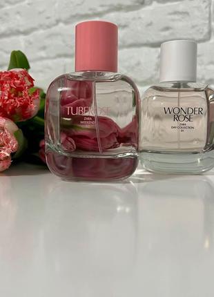 Парфуми zara tuberose/wonder rose