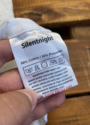 Постільний комплект silentnight (сайлентнайт ідеал оригінал білий)