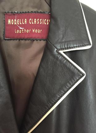 Шикарный пиджак жакет из мягчайшей кожи как перчатки2 фото