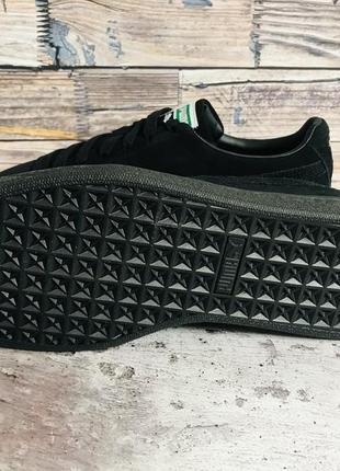 Кроссовки puma suede classic xxi black оригинал7 фото