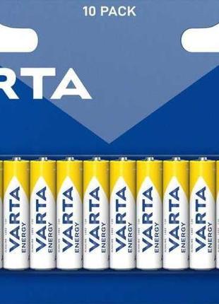 Батарейка varta energy aaa bli 10 alkaline