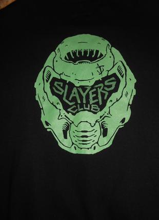 Doom eternal college jacket "slayers club"/жакет кофта бомбер/мерч4 фото