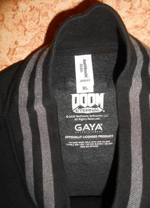 Doom eternal college jacket "slayers club"/жакет кофта бомбер/мерч5 фото