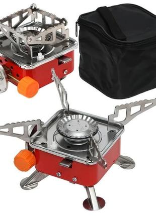 Туристична газова плита portable stove k-202 червона