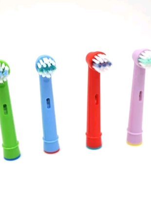 Насадки для детской зубной щетки. насадки для дітячой зубної щітк5 фото