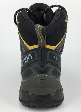 Мужские кожаные ботинки берцы salomon x ultra  3 mid gtx 41 1/3 оригинал8 фото