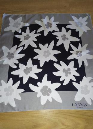 Lanvin прекрасная винтажный шелковый платок
