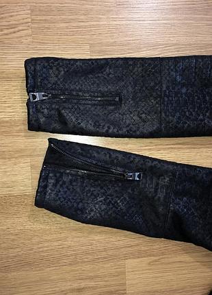 guess para m дублянка штучне хутро косуха куртка чорна5 фото