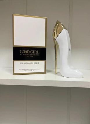 Духи carolina herrera good girl white (каролина херрера гуд гёл вайт) (carolina herrera good girl white (80 мл edp premium))1 фото