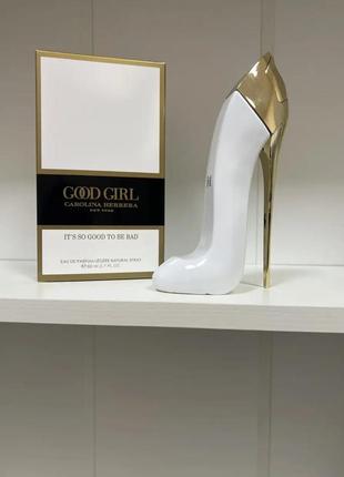 Духи carolina herrera good girl white (каролина херрера гуд гёл вайт) (carolina herrera good girl white (80 мл edp premium))3 фото