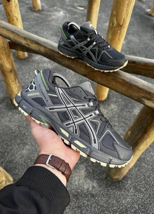 Кросівки asics gel kahana 8 (dark gray)1 фото