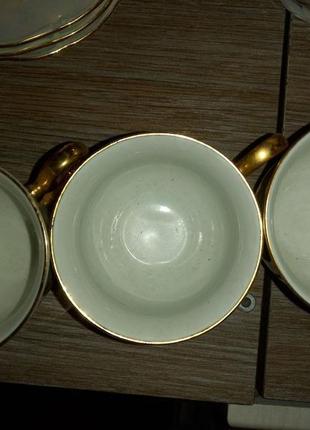 Карловарська порцеляна thun,кавовый на 6 пер мадона8 фото