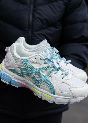 Жіночі кросівки asics gel kahana 8 white blue