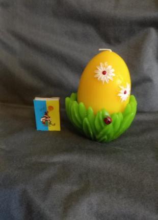Свічка декоративна яйце німеччина вага 400гр
