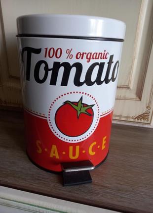 Урна для сміття, 5 л "balvi" tomato sauce