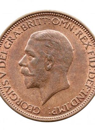 Дві монети великобританії в один фартинг і підлогу пінні2 фото