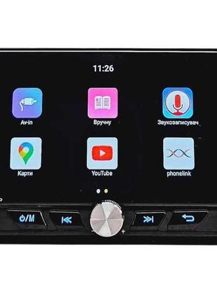 1din автомагнитола 6280a android 2/32gb 6,9" экран/ gps/ wifi5 фото