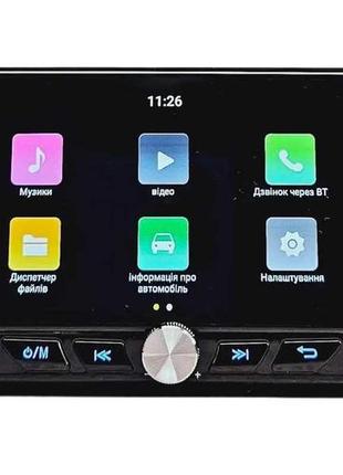 1din автомагнитола 6280a android 2/32gb 6,9" экран/ gps/ wifi4 фото